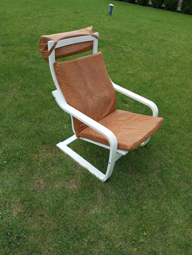 Fotel Ikea pelo  z poduszkami