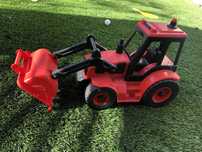 Brinquedo Maquina escavadora