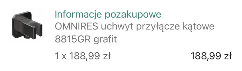 Sprzedam zestaw ścienny Parma Omnires grafit