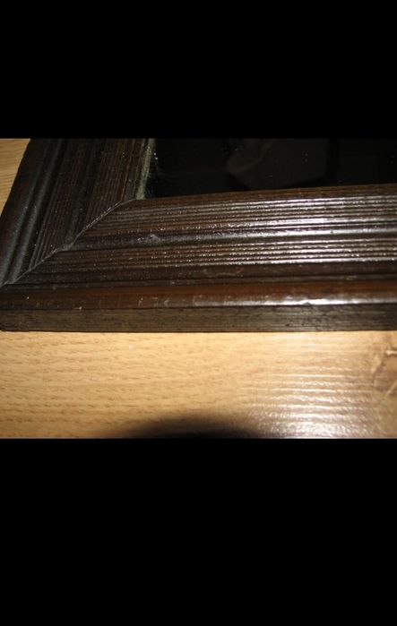 stare w brązowej ramie LUSTRO