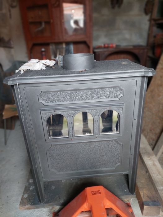 Salamandra ferro fundido lenha