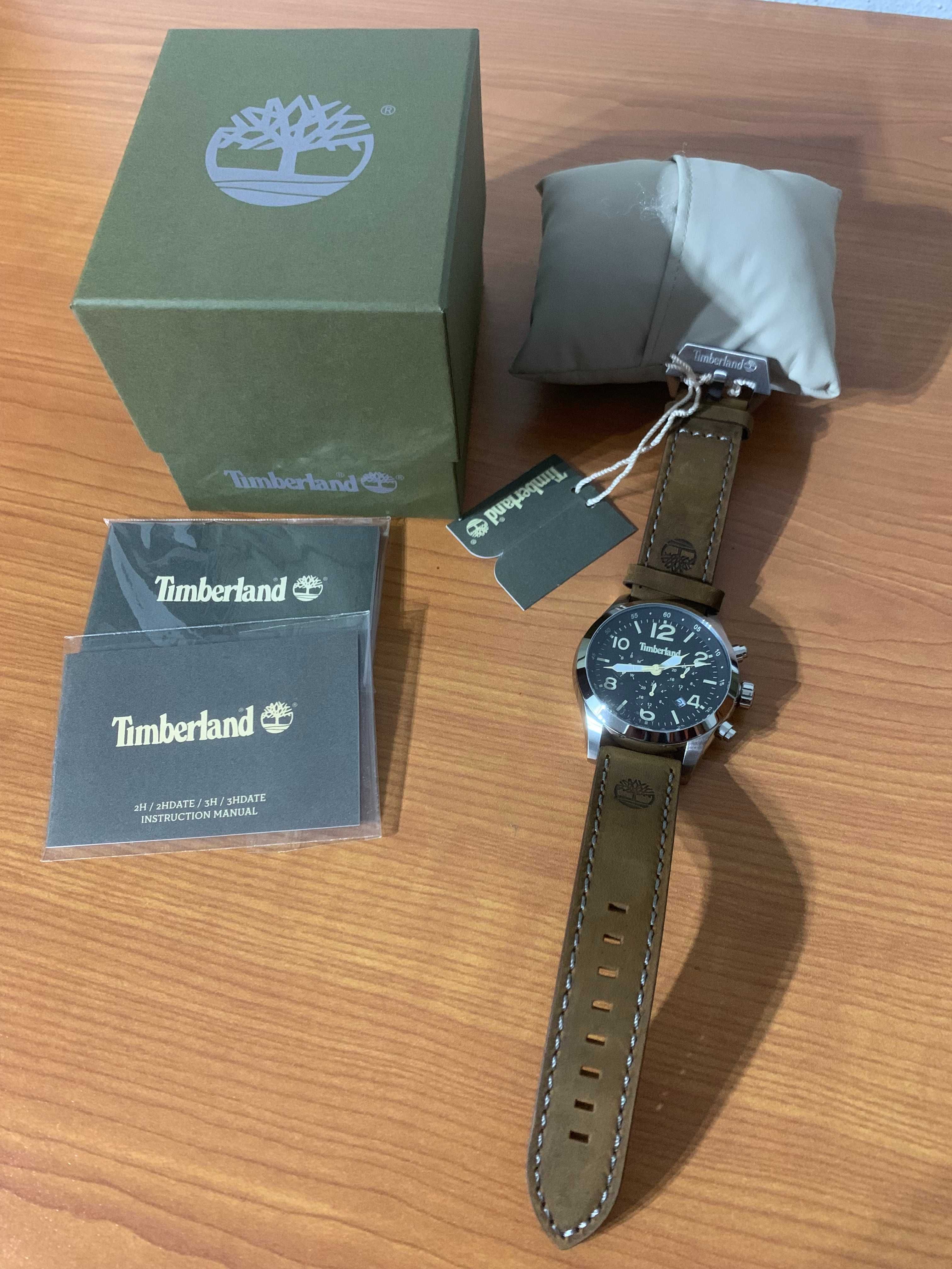 Relógio Timberland Castanho & Preto