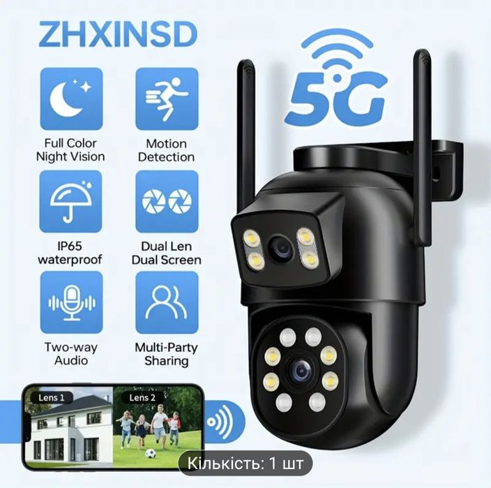 Камера відеоспостереження ZHXINSD