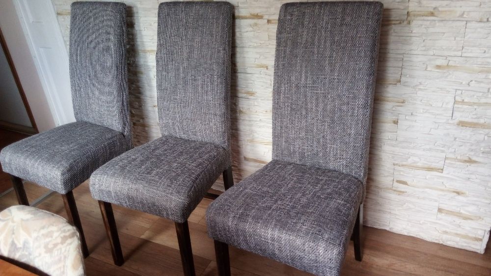 krzesła tapicerowane cena za 3szt