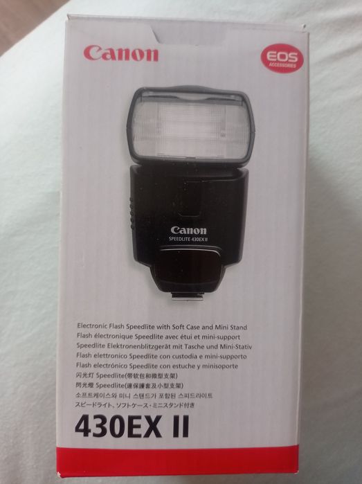 Вспишка на фотоапарат canon e430