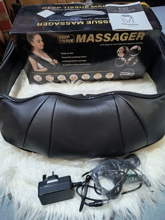 Masażer karku i pleców Deep Tissue Massager z funkcją podgrzewania