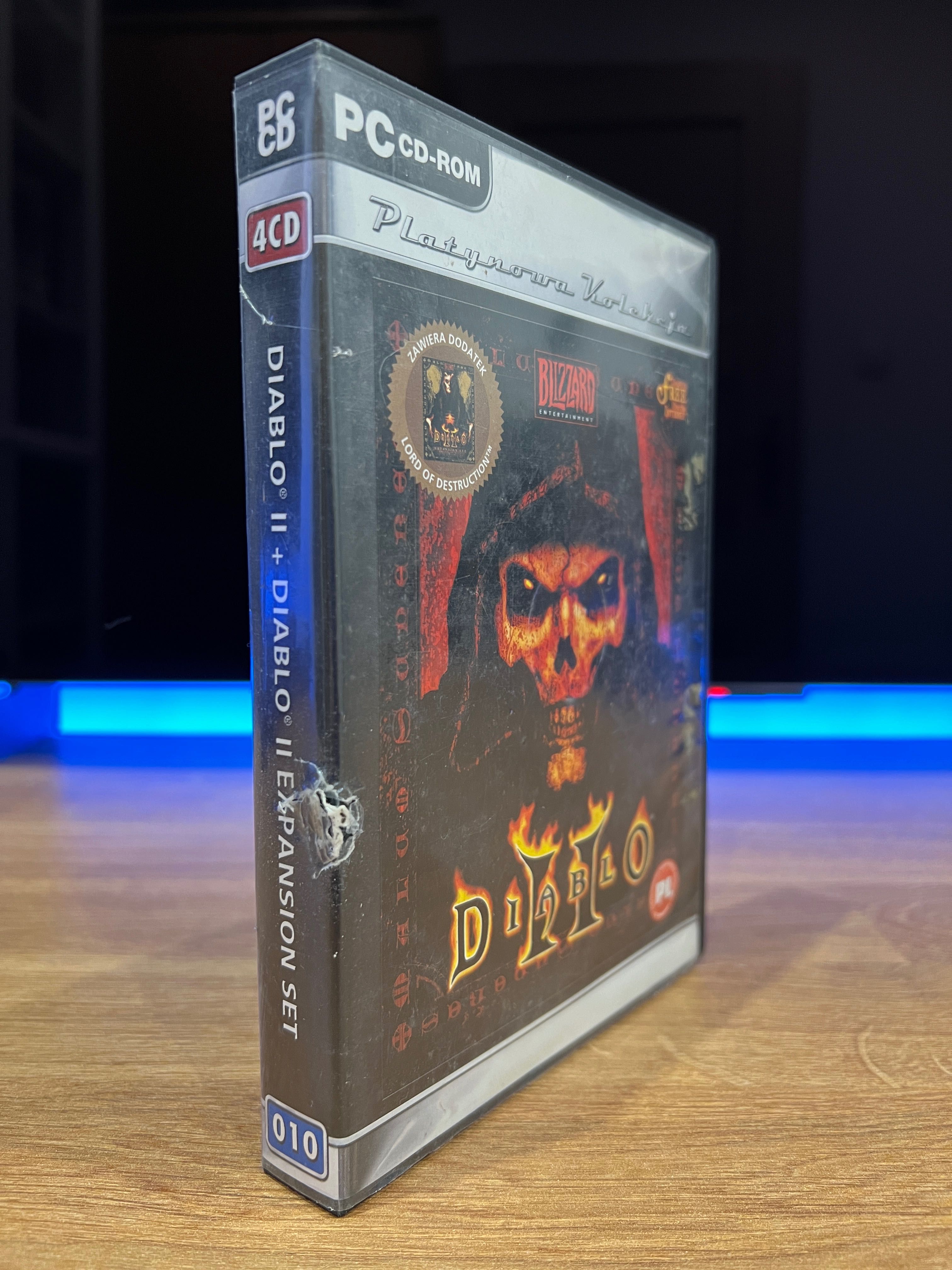 Diablo II 2 (PC PL 2000) CD BOX polskie wydanie Platynowa Kolekcja