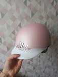Kask jeździecki Safety 3 różowy FOUGANZA 53-55 r S