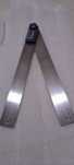 Transferidor digital em inox com 300mm