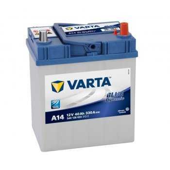 Akumulator 40Ah 330A P+ Varta Blue A14 Japan