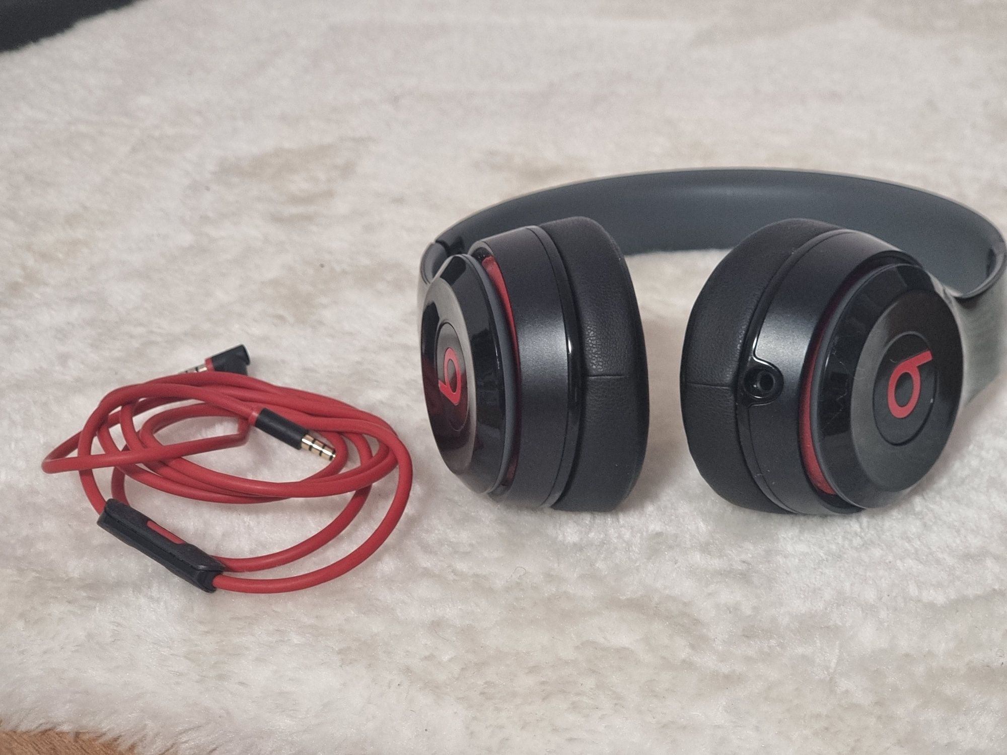 Beats Solo 2 Black słuchawki przewodowe by Dr Dre Apple czarne