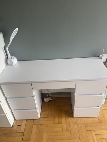 biurko nowoczesne 6 szuflad + 1, biurko dziecięce lub dla młodzieży