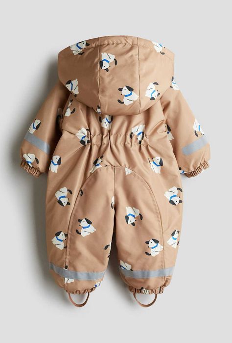 Зимовий термо комбінезон собачки від h&m ріст 80 до 104 см