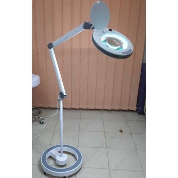 Лампа-лупа 6014 LED 3D 1-12W з регулюванням яскравості на штативі