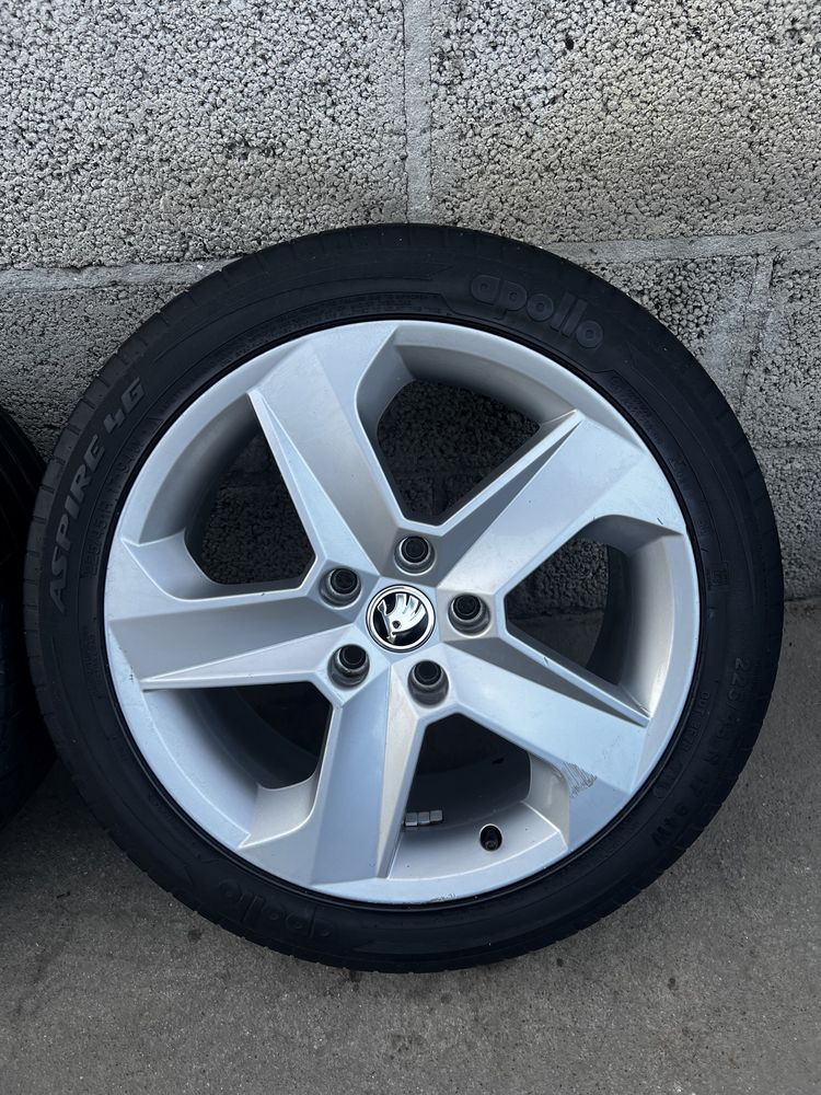 Koła Felgi R17 5x112 Skoda Octavia VRS Superb Letnie 225/45/17
