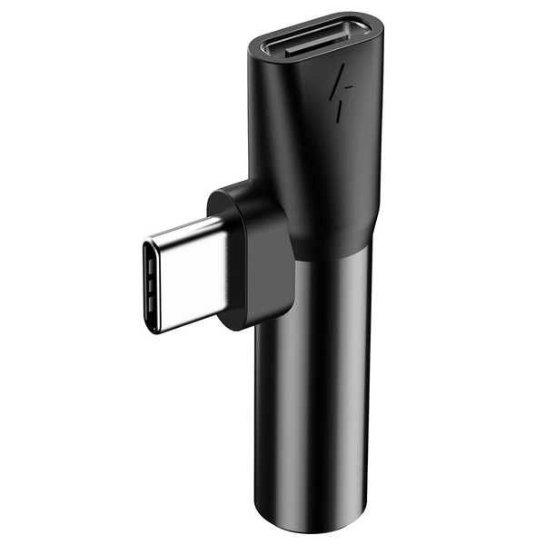 Baseus Audio Converter  USB-C na port USB-C gniazdo słuchawkowe 3,5 mm