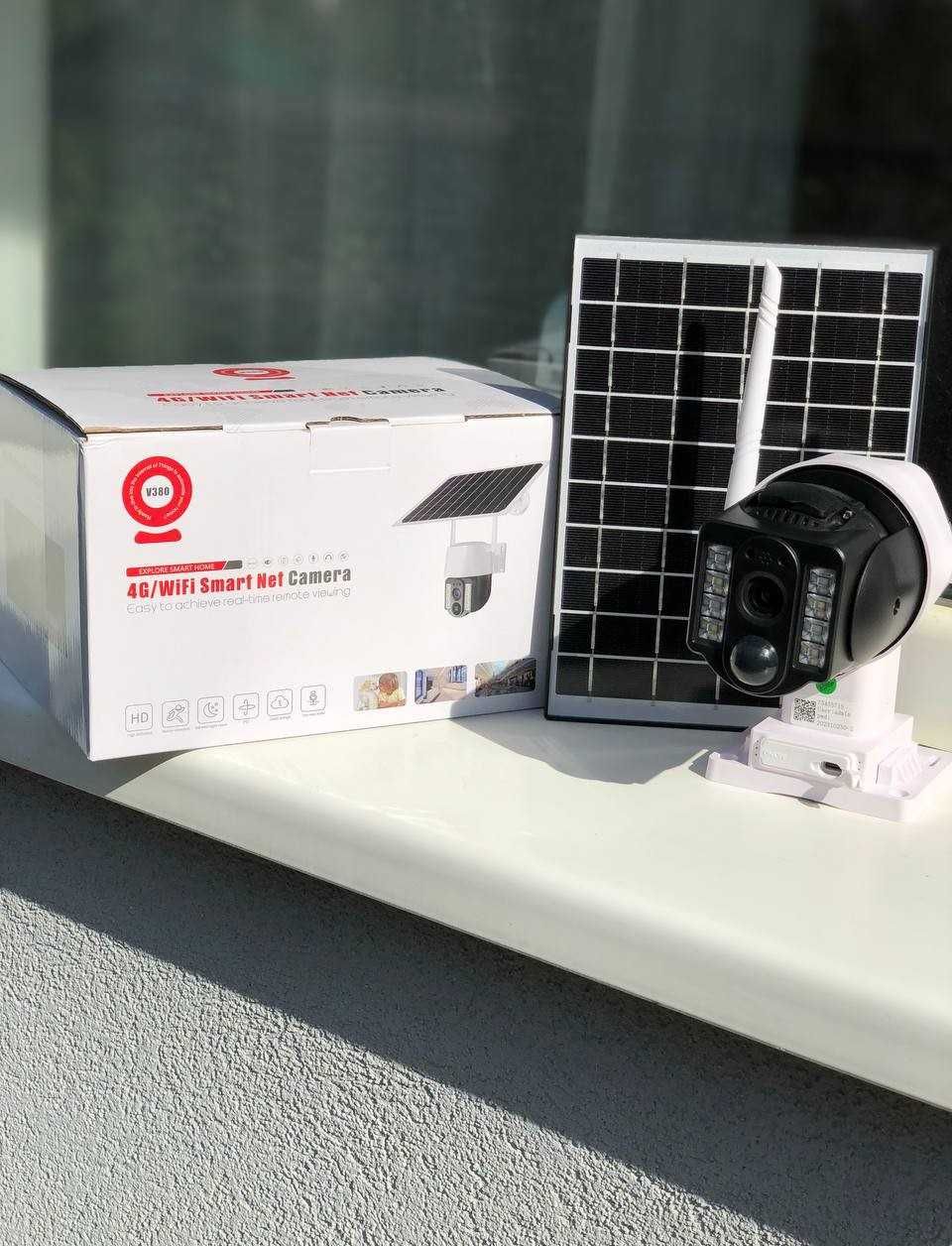 Камера ip 4g відонагляду автономна wi-fi вулична з сонячною батареєю