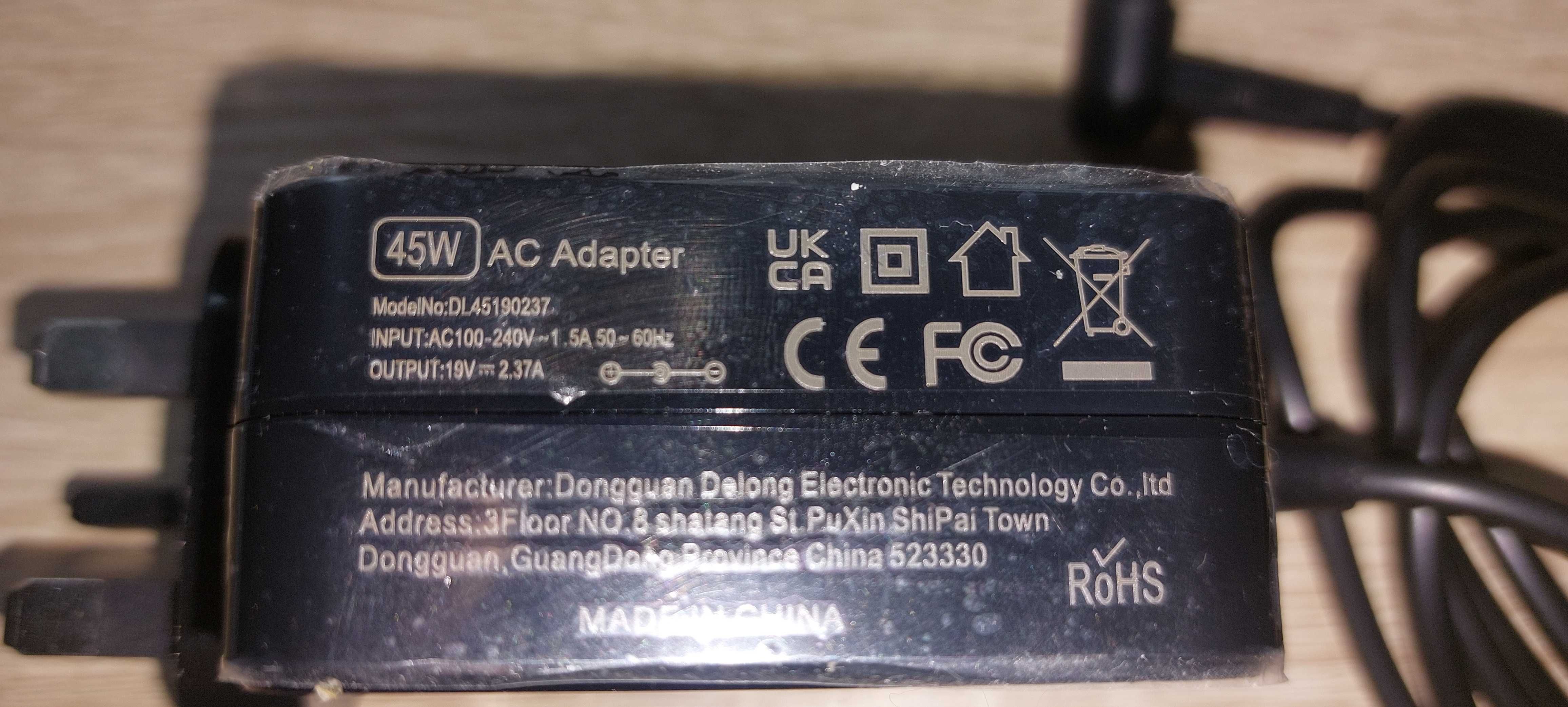 Zasilacz AC 45W do Acer 4.0x1,35 mm