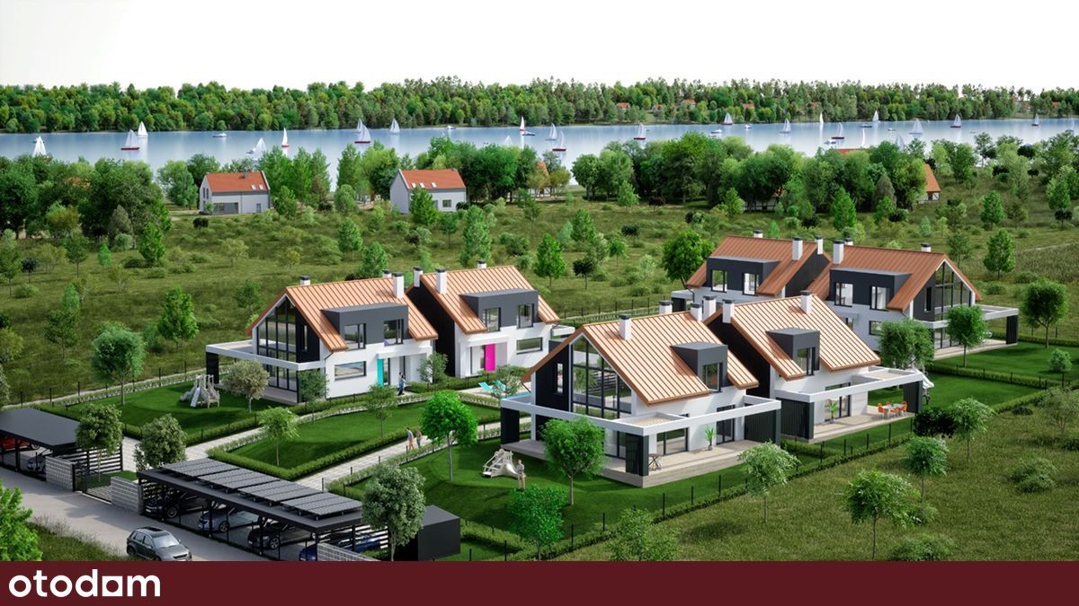 Enklawa Mazury, luksusowe domy z basenem, przy szlaku WJM