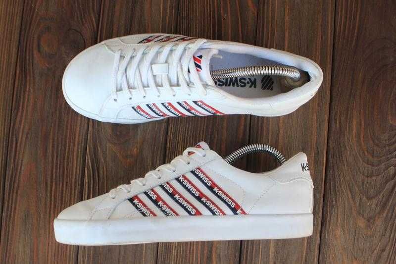 Кроссовки кеды K-Swiss кожа Швейцария 37р кеди кросівки