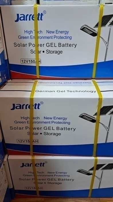 ГЕЛЕВИЙ акумулятор 120AH 150AH 250AH jarrett gel battery для ДБЖ НОВІ
