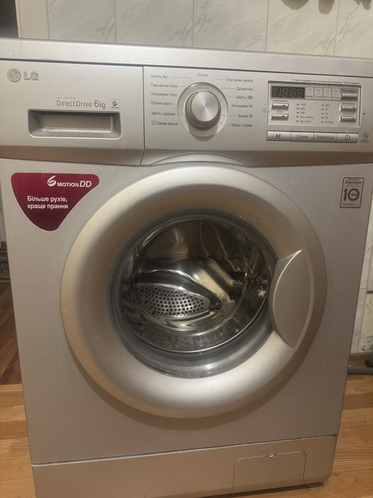 Пральна машина Lg Direct Drive 6kg