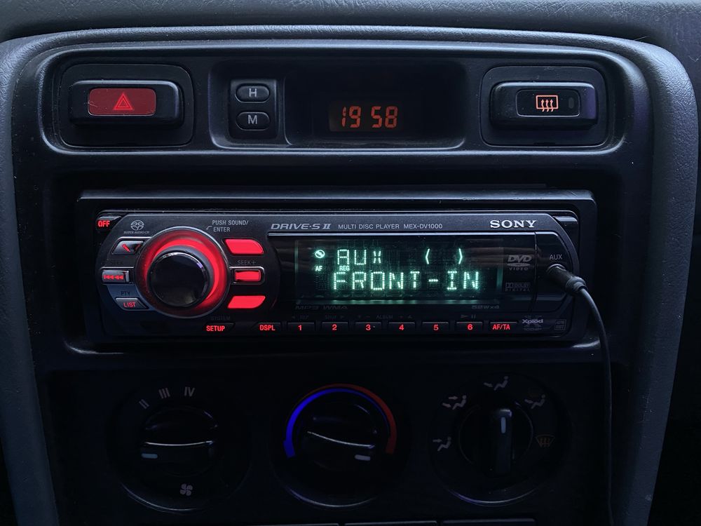 Магнитола sony mex-dv1000