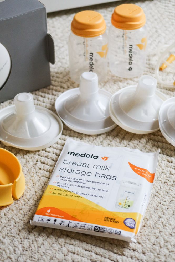 Bomba de amamentação dupla Medela, Swing Maxi.