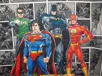 Bluzka AVENGERS Superman , Batman , Green Lauren , Flash