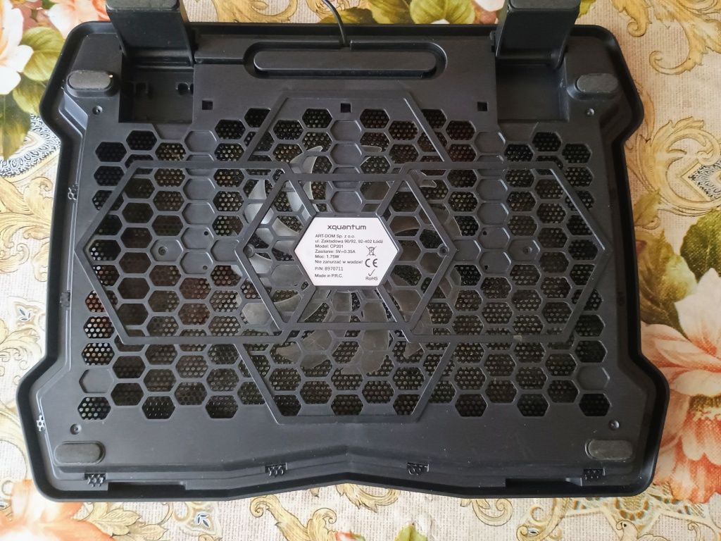 Podstawka chłodząca XQUANTUM CP201 do laptopa