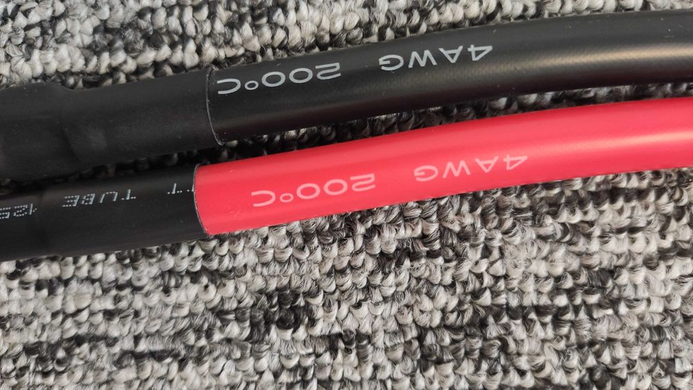 Kabel 4AWG (25mm2) Silikonowy, do baterii, magazynów energii