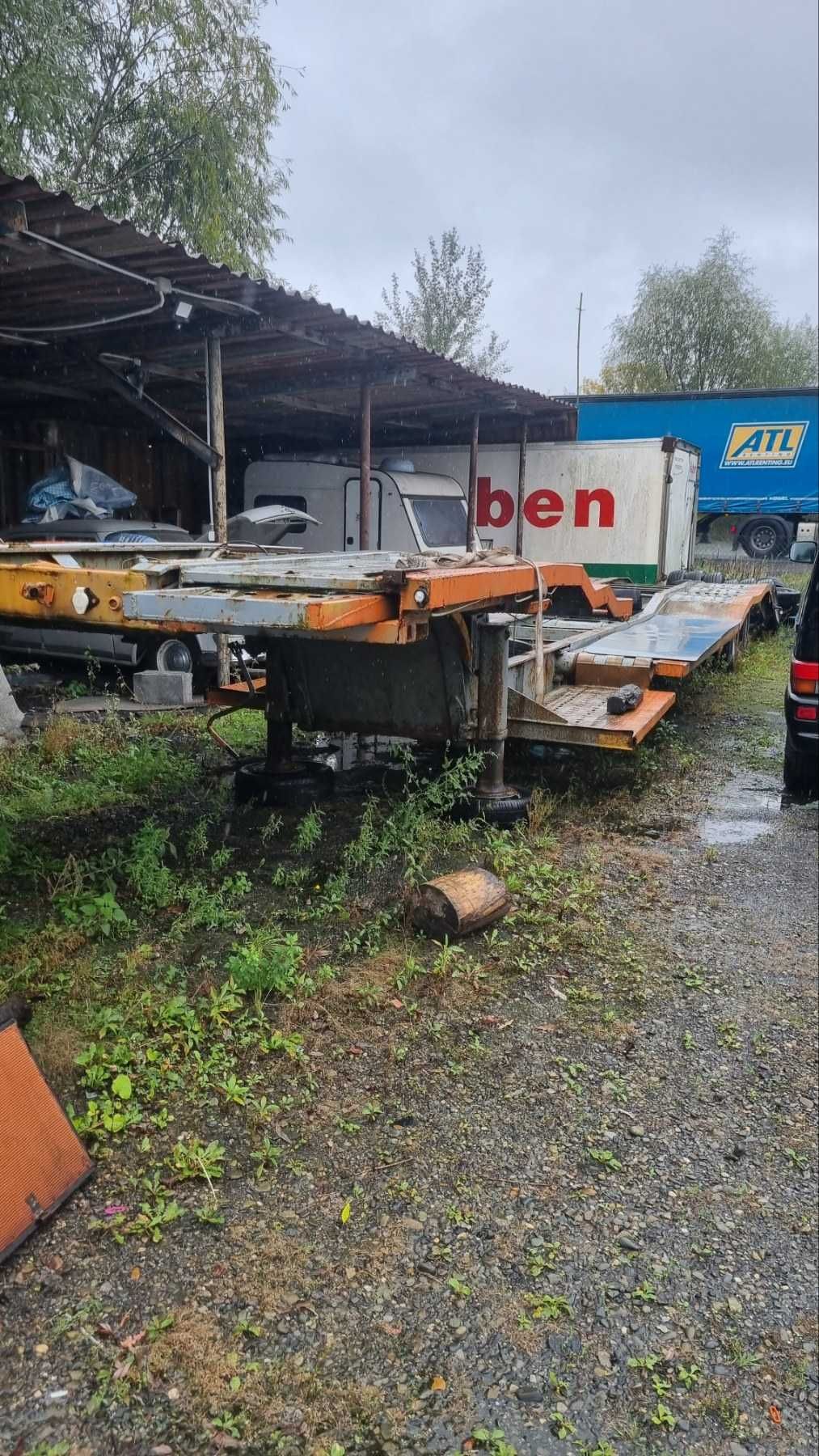 Прицеп негабарuтний