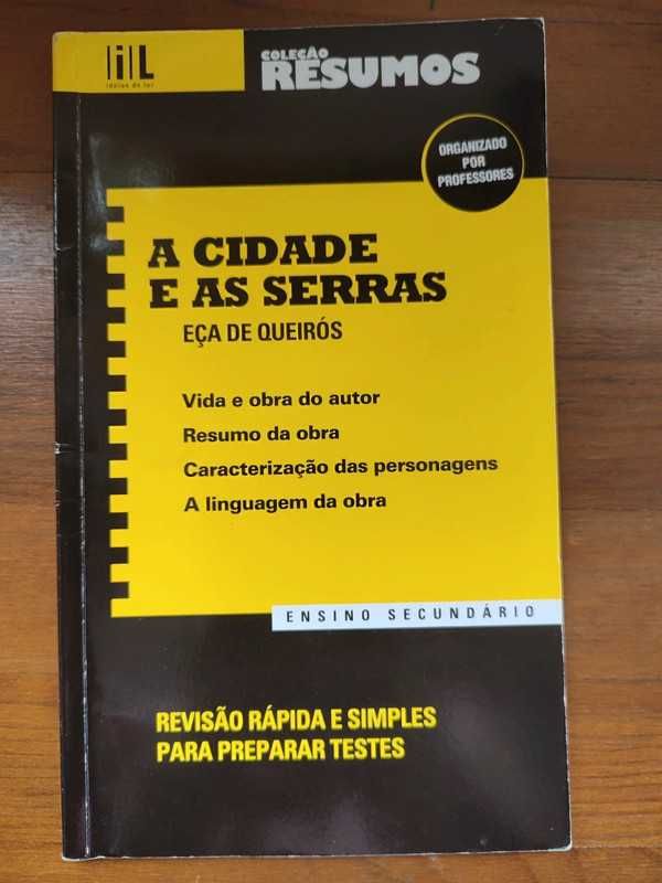 A cidade e as serras de Eça de Queiroz