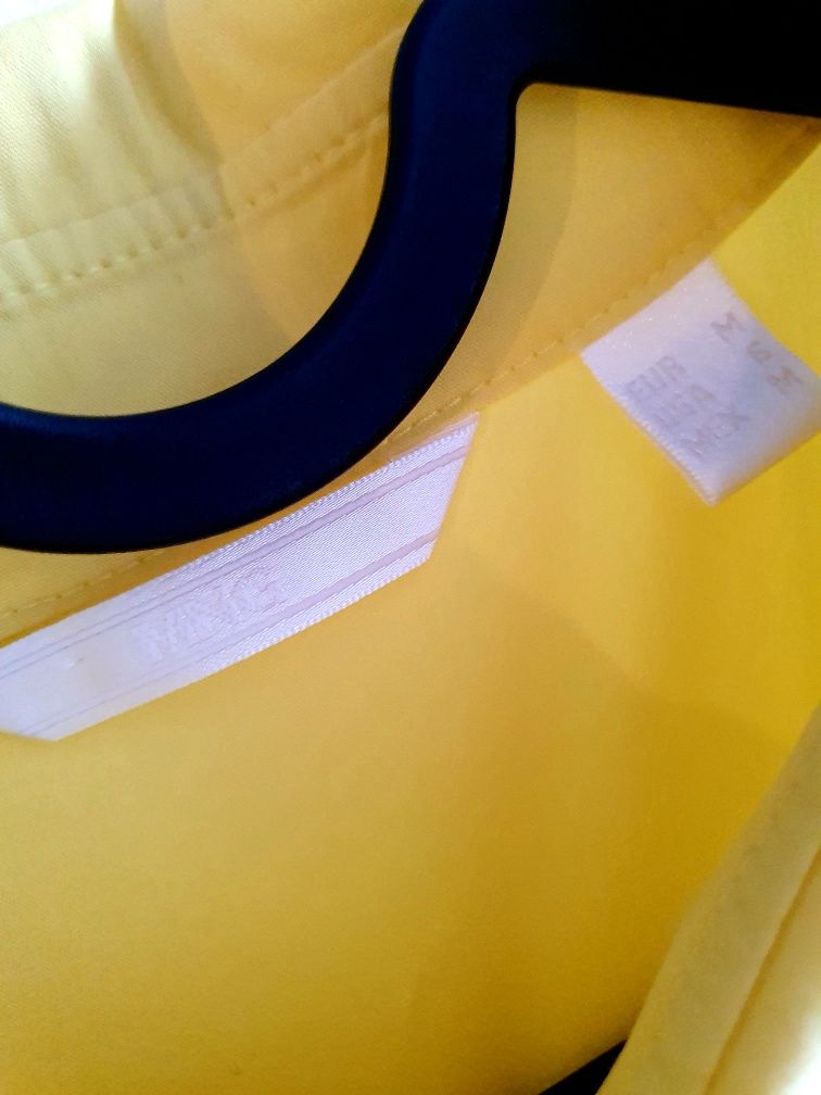 Nieużywana żółta taliowana koszula Mango 38 m