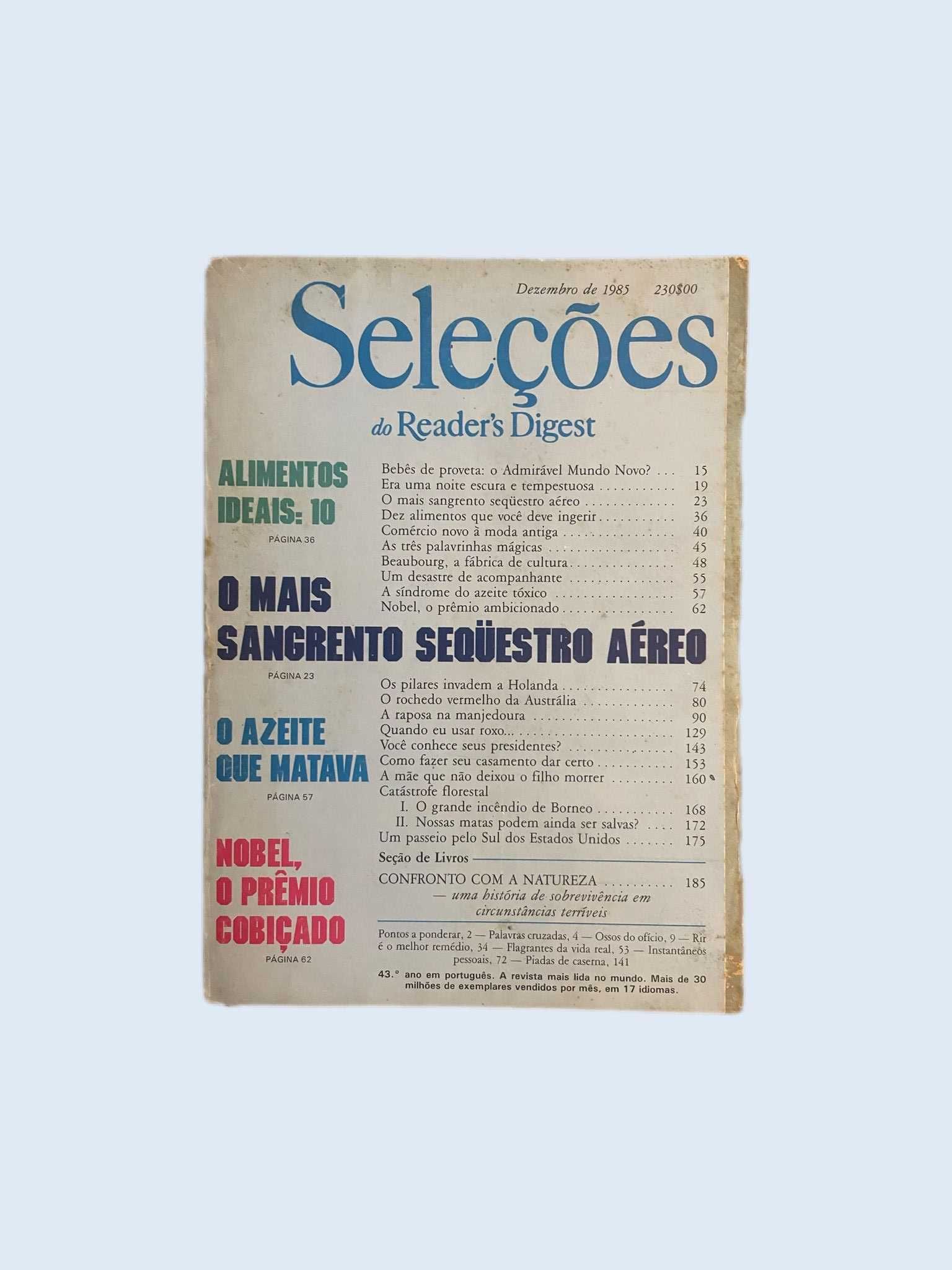 4 Revistas Seleções do Reader´s Digest