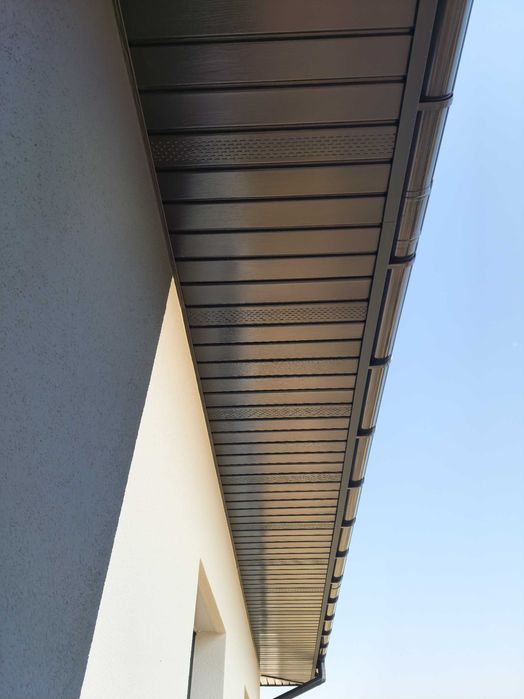 Podsufitka, podbitka winylowa ciemny grafit  Dostawa od 120zł