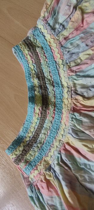 Zestaw spódniczki+bluzeczki r.116-122 na 6-7lat L1