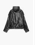 Кожанная  куртка Zara, женская