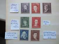 7szt. znaczki Fi96 ** GG Fi120 Niemcy 1942 /1944r. Rzesza Gubernia PMW