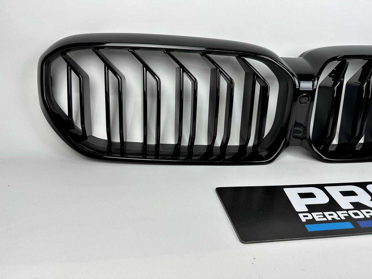 Решетка (Ноздри) BMW 5 g30 / g31 M5 LCI 2020+ ( глянець)