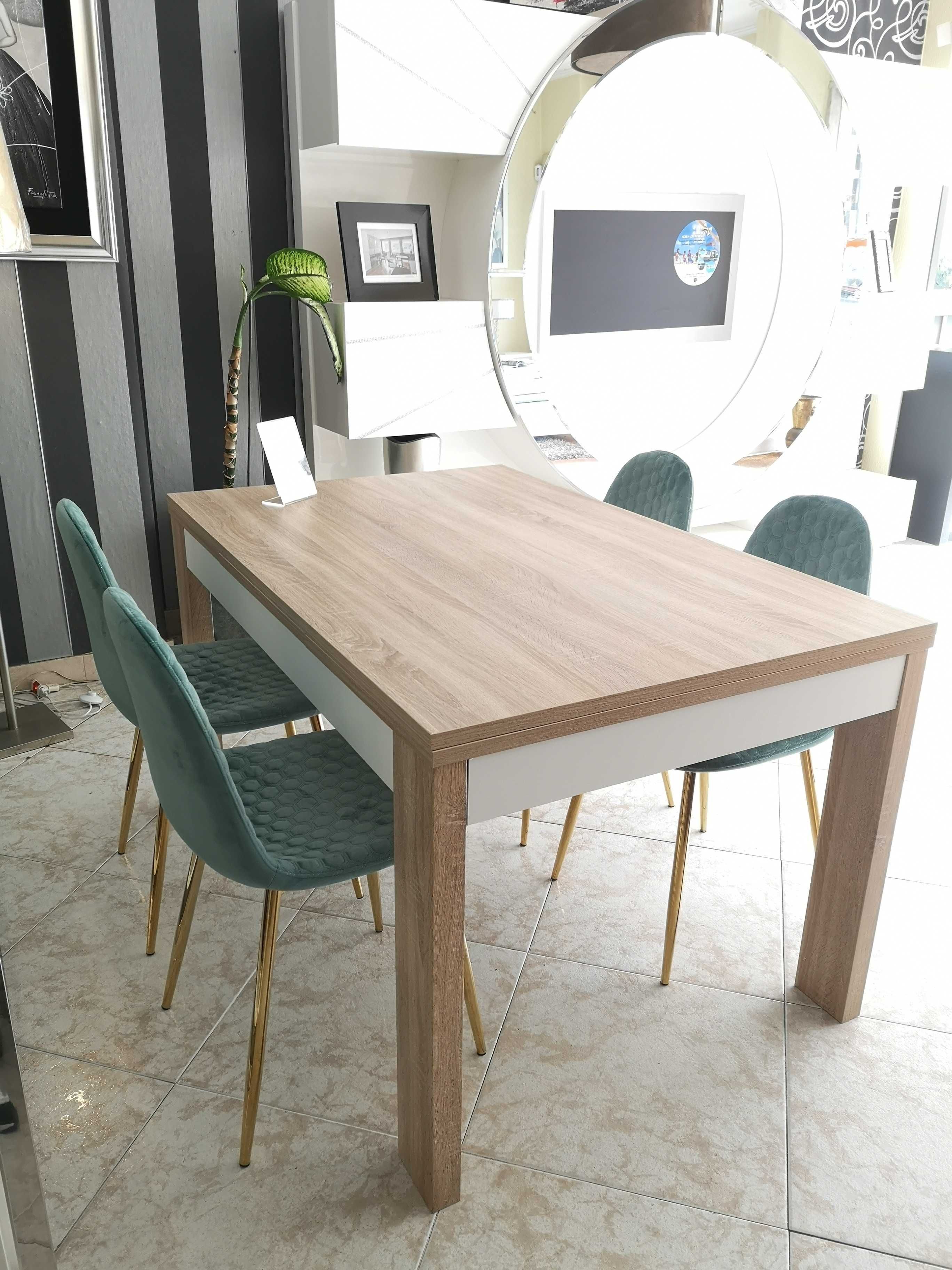Mesa Sala Jantar Extensível - NOVO - Fabrica