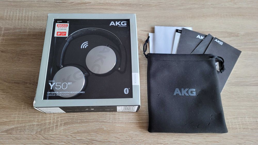 Słuchawki bezprzewodowe AKG Y50BT bluetooth Y50