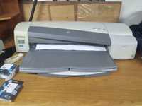 Impressora plotter HP 110 Designjet com rolo
