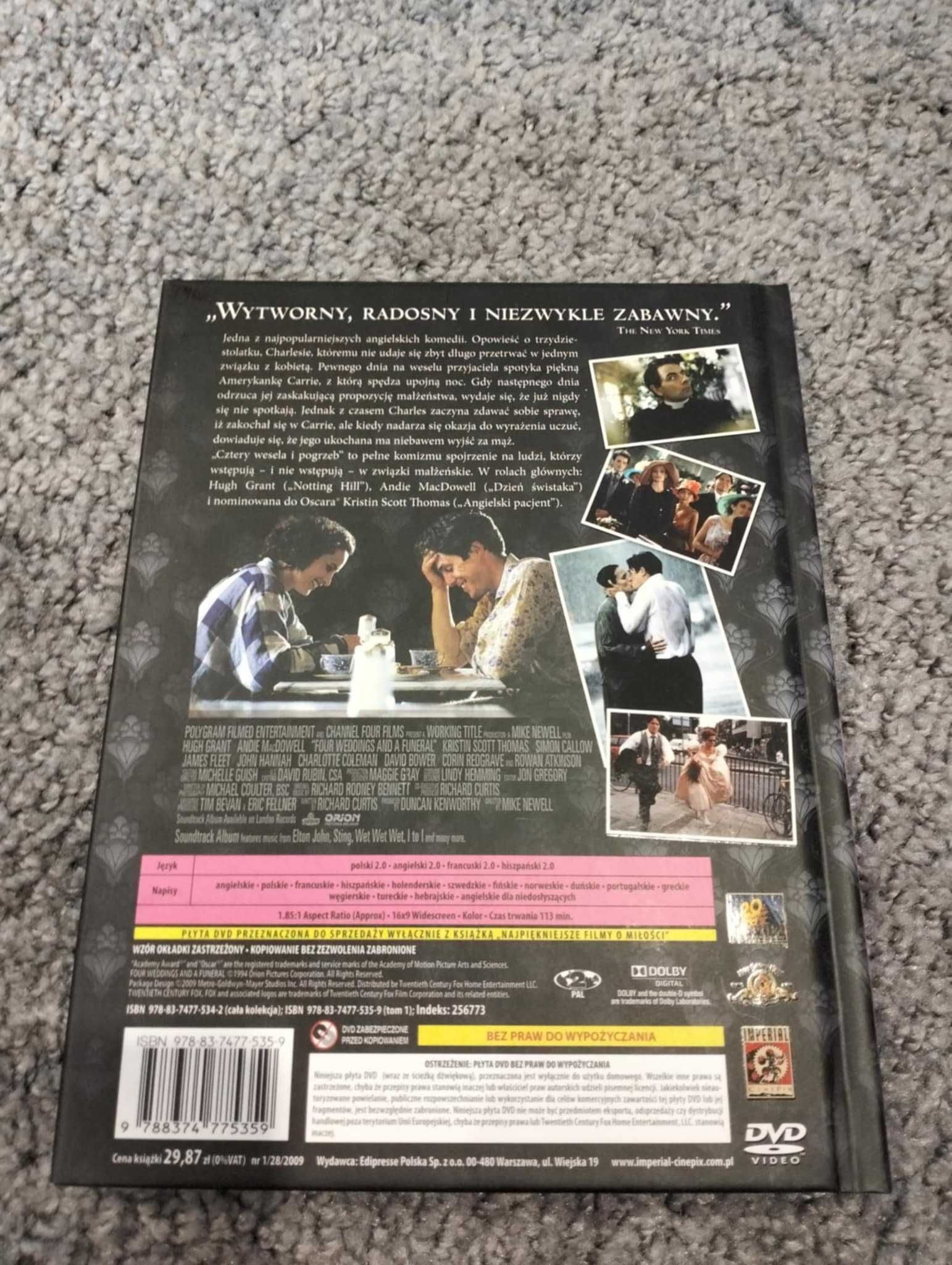 Cztery wesela i pogrzeb film DVD