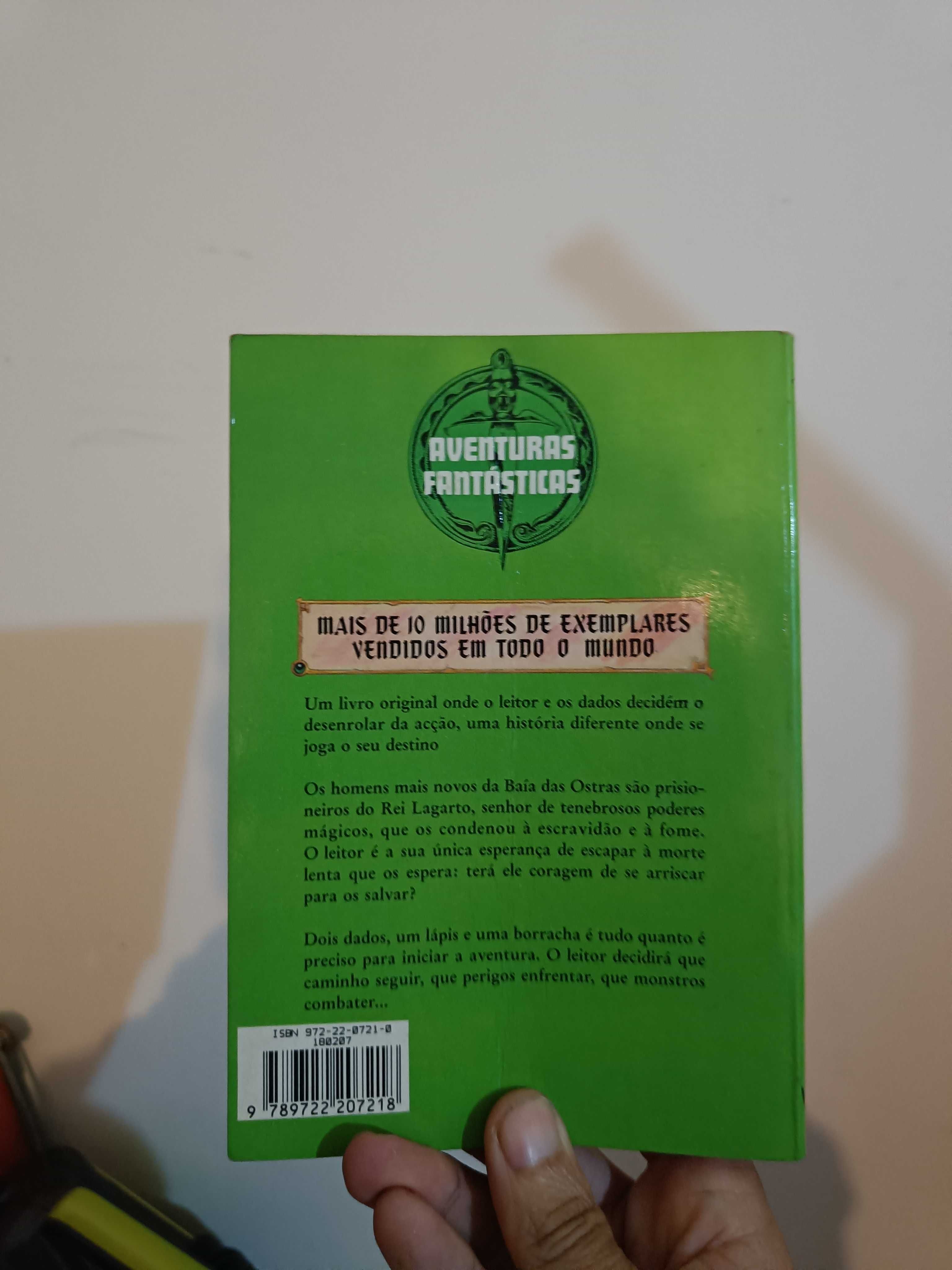 Livro Aventuras Fantásticas nº7 A ILHA DO REI LAGARTO.