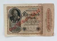 banknot 1mld marek , Niemcy , 1922