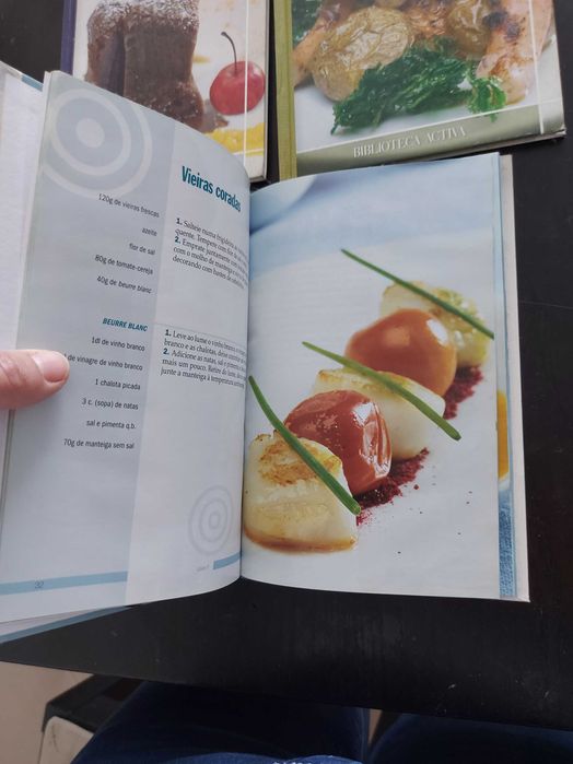 Pack de 4 livros dos melhores chefes portugueses