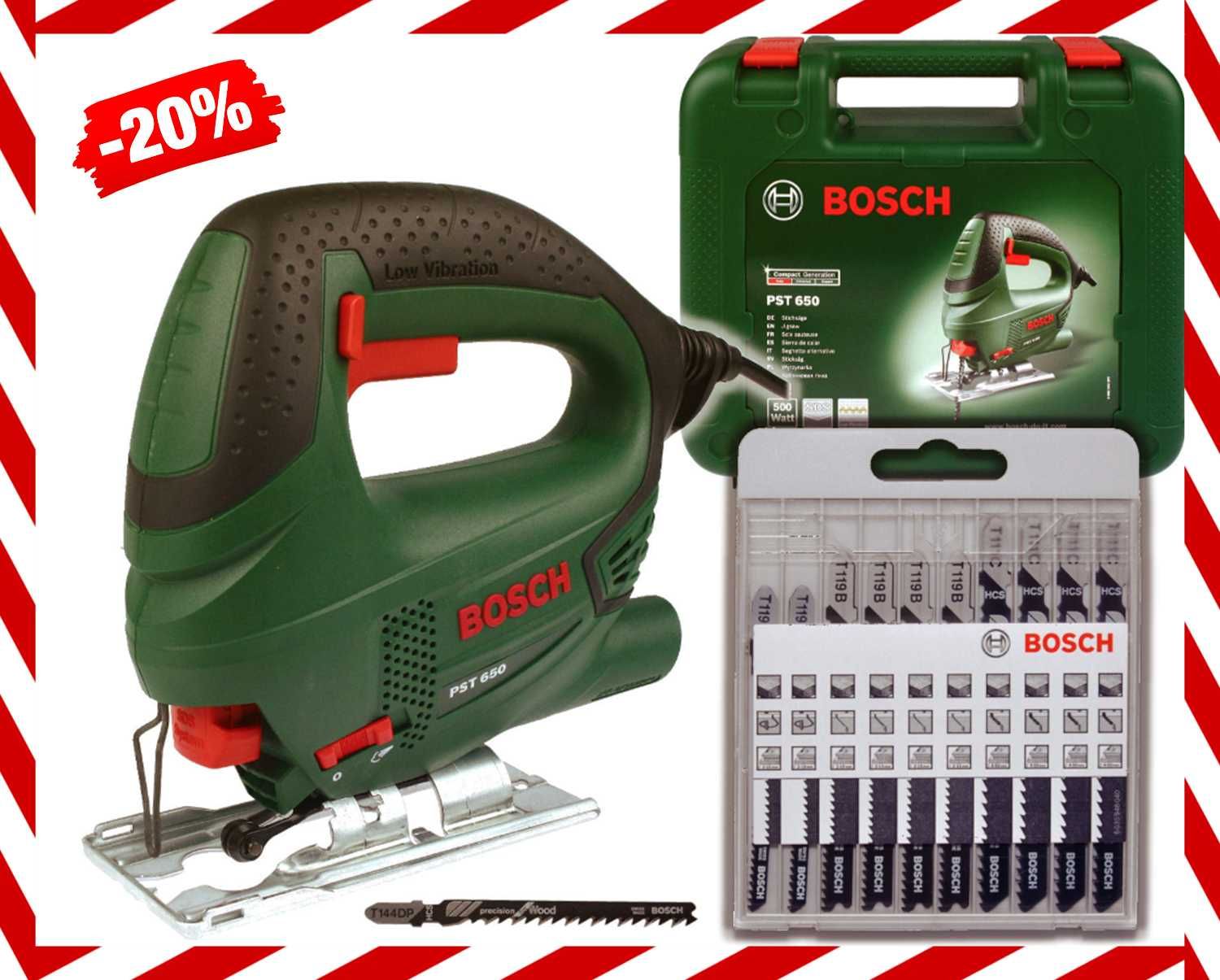 NOWY Wyrzynarka Bosch 500W + Walizka Zestaw *PROMOCJA*