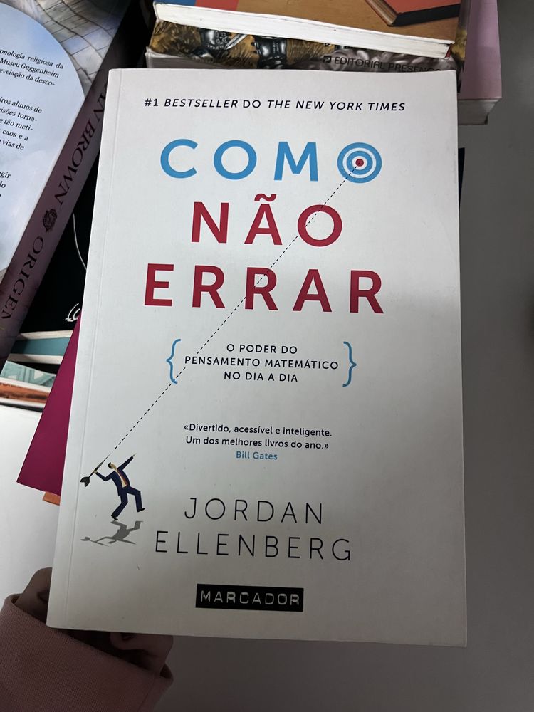 Livro COMO NÃO ERRAR Jordan Ellenberg