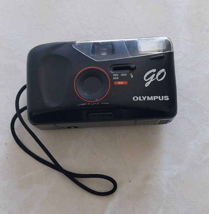 Máquina fotográfica analógica Olympus Go